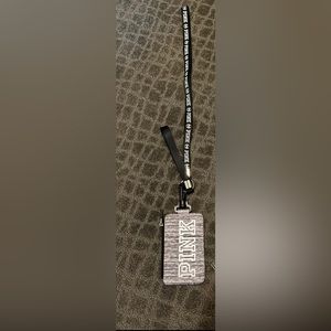 Victoria’s Secret Pink Grey Lanyard Like NEW